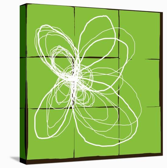 Atomic Floral Three-Jan Weiss-Stretched Canvas