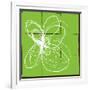 Atomic Floral Three-Jan Weiss-Framed Premium Giclee Print