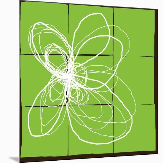 Atomic Floral Three-Jan Weiss-Mounted Premium Giclee Print