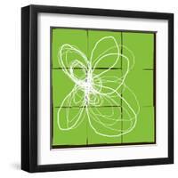 Atomic Floral Three-Jan Weiss-Framed Art Print