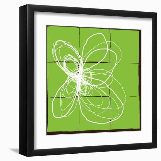 Atomic Floral Three-Jan Weiss-Framed Art Print