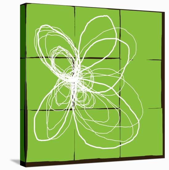 Atomic Floral Three-Jan Weiss-Stretched Canvas