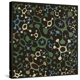 Atomic Friends (Teal)-Susan Clickner-Stretched Canvas