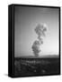 Atomic Mushroom Cloud-null-Framed Stretched Canvas