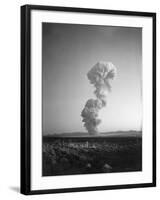 Atomic Mushroom Cloud-null-Framed Photographic Print