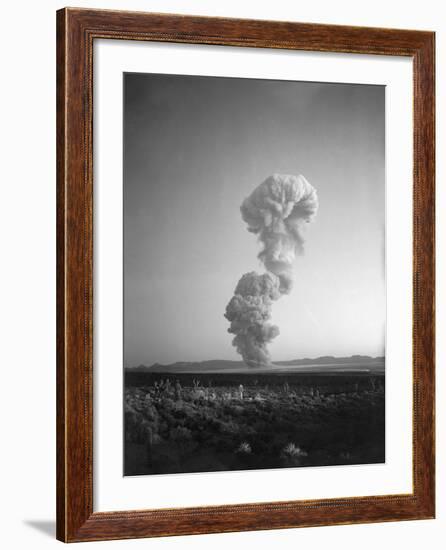 Atomic Mushroom Cloud-null-Framed Photographic Print