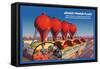 Atomic Power Plant-null-Framed Stretched Canvas