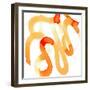 Atomic S-Curve I-Jennifer Parker-Framed Art Print