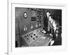 Atomic Scientist Irene Curie at France's First Nuclear Reactor in 1948-null-Framed Photo