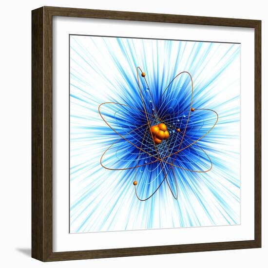 Atomic Structure, Artwork-Mehau Kulyk-Framed Premium Photographic Print