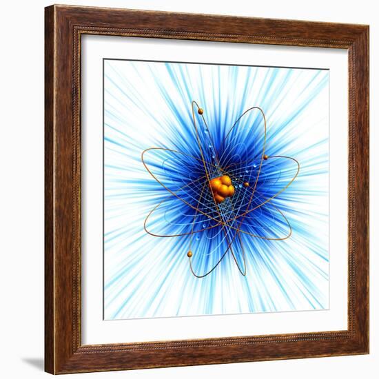 Atomic Structure, Artwork-Mehau Kulyk-Framed Premium Photographic Print