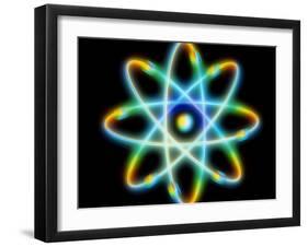 Atomic Structure-PASIEKA-Framed Photographic Print