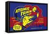 Atomic Train of The Future-null-Framed Stretched Canvas