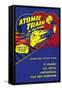 Atomic Train of The Future-null-Framed Stretched Canvas