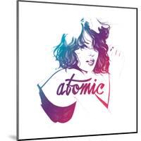 Atomic-Manuel Rebollo-Mounted Art Print