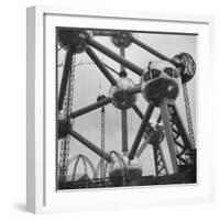 Atomium, Symbol of Brussels World's Fair-Michael Rougier-Framed Photographic Print