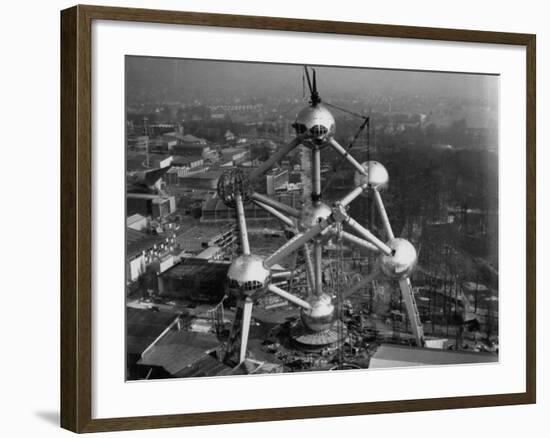 Atomium, Symbol of Brussels World's Fair-null-Framed Photographic Print