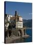 Atrani, Amalfi Coast, UNESCO World Heritage Site, Campania, Italy, Europe-Charles Bowman-Stretched Canvas
