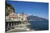 Atrani, Amalfi Peninsula, Amalfi Coast, UNESCO World Heritage Site, Campania-Angelo Cavalli-Stretched Canvas