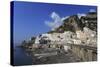 Atrani Beach Front, Near Amalfi, Costiera Amalfitana (Amalfi Coast), Campania, Italy-Eleanor Scriven-Stretched Canvas