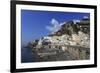 Atrani Beach Front, Near Amalfi, Costiera Amalfitana (Amalfi Coast), Campania, Italy-Eleanor Scriven-Framed Photographic Print