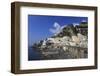 Atrani Beach Front, Near Amalfi, Costiera Amalfitana (Amalfi Coast), Campania, Italy-Eleanor Scriven-Framed Premium Photographic Print