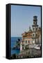 Atrani Church Tower Italy-Charles Bowman-Framed Stretched Canvas