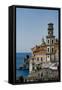 Atrani Church Tower Italy-Charles Bowman-Framed Stretched Canvas