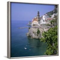 Atrani Near Amalfi, Costiera Amalfitana (Amalfi Coast), Unesco World Heritage Site, Campania, Italy-Roy Rainford-Framed Photographic Print