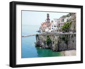 Atrani on the Amalfi Coast-Marilyn Dunlap-Framed Art Print