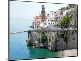 Atrani on the Amalfi Coast-Marilyn Dunlap-Mounted Art Print