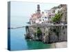 Atrani on the Amalfi Coast-Marilyn Dunlap-Stretched Canvas