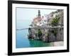 Atrani on the Amalfi Coast-Marilyn Dunlap-Framed Art Print