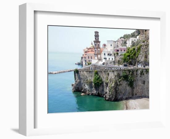 Atrani on the Amalfi Coast-Marilyn Dunlap-Framed Art Print