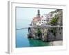 Atrani on the Amalfi Coast-Marilyn Dunlap-Framed Art Print