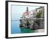 Atrani on the Amalfi Coast-Marilyn Dunlap-Framed Art Print