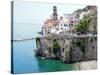 Atrani on the Amalfi Coast-Marilyn Dunlap-Stretched Canvas