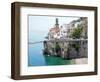 Atrani on the Amalfi Coast-Marilyn Dunlap-Framed Premium Giclee Print