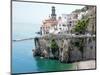 Atrani on the Amalfi Coast-Marilyn Dunlap-Mounted Premium Giclee Print
