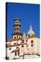 Atrani's church of Holy Maria Maddalena.-Terry Eggers-Stretched Canvas