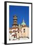 Atrani's church of Holy Maria Maddalena.-Terry Eggers-Framed Photographic Print