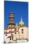 Atrani's church of Holy Maria Maddalena.-Terry Eggers-Mounted Photographic Print