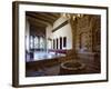 Atrium of Audience Hall at Moorish Style Palace of Emir Bashir Shihab II, 1804-1840-null-Framed Giclee Print