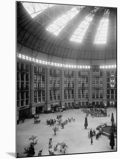 Atrium of New West Baden Springs Hotel, West Baden Springs, Indiana, C.1900-15-null-Mounted Photographic Print