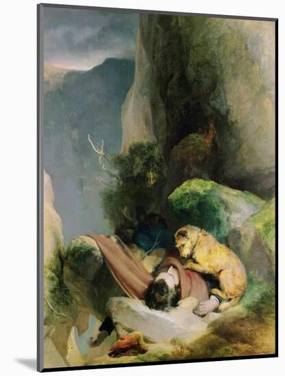 Attachment, 1829-Edwin Henry Landseer-Mounted Giclee Print