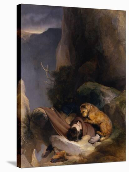 Attachment, 1829-Edwin Landseer-Stretched Canvas