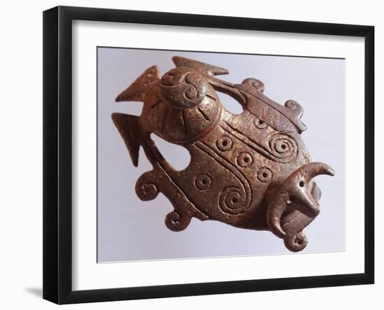 Attachment from Horses Harnesses, Bronze, from Sofronievo, Vratsa Region, Bulgaria-null-Framed Giclee Print