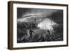 Attack and Repulse of the Russians, before Sebastopol, Crimean War-DJ Pound-Framed Giclee Print