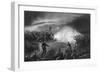 Attack and Repulse of the Russians, before Sebastopol, Crimean War-DJ Pound-Framed Giclee Print