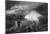 Attack and Repulse of the Russians, before Sebastopol, Crimean War-DJ Pound-Mounted Giclee Print